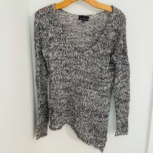 Talula by Aritzia asymmetrical sweater
